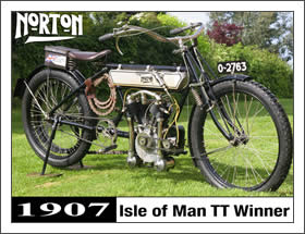 1907 TT Winning Norton