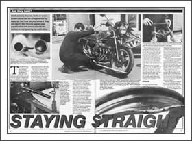 Classic &Motorcycle Mechanics article from January 1994
